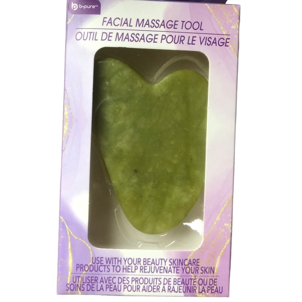 🌻 4/$25 Set of Mini Jade Gua Sha & Roller, NWT 🎁 - Picture 2 of 5